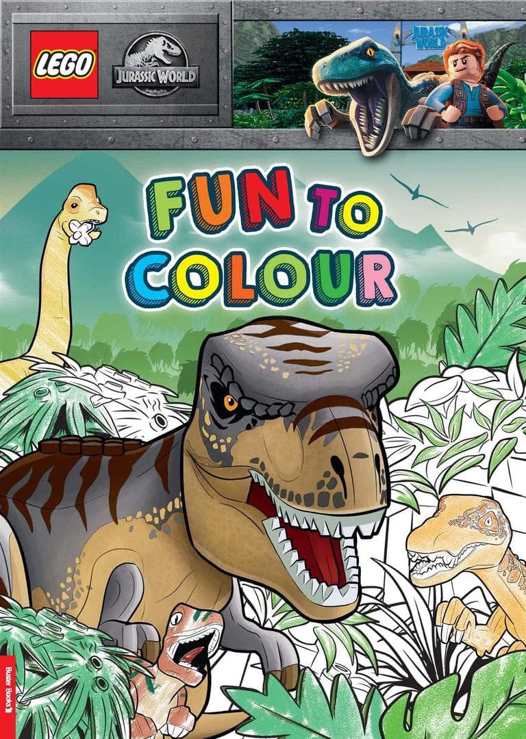 Jurassic World: Fun to Colour