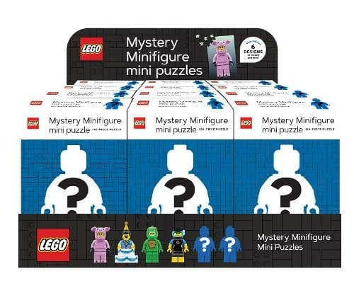 Mystery Minifigure Mini Puzzle (Blue Edition) - 12 Pack