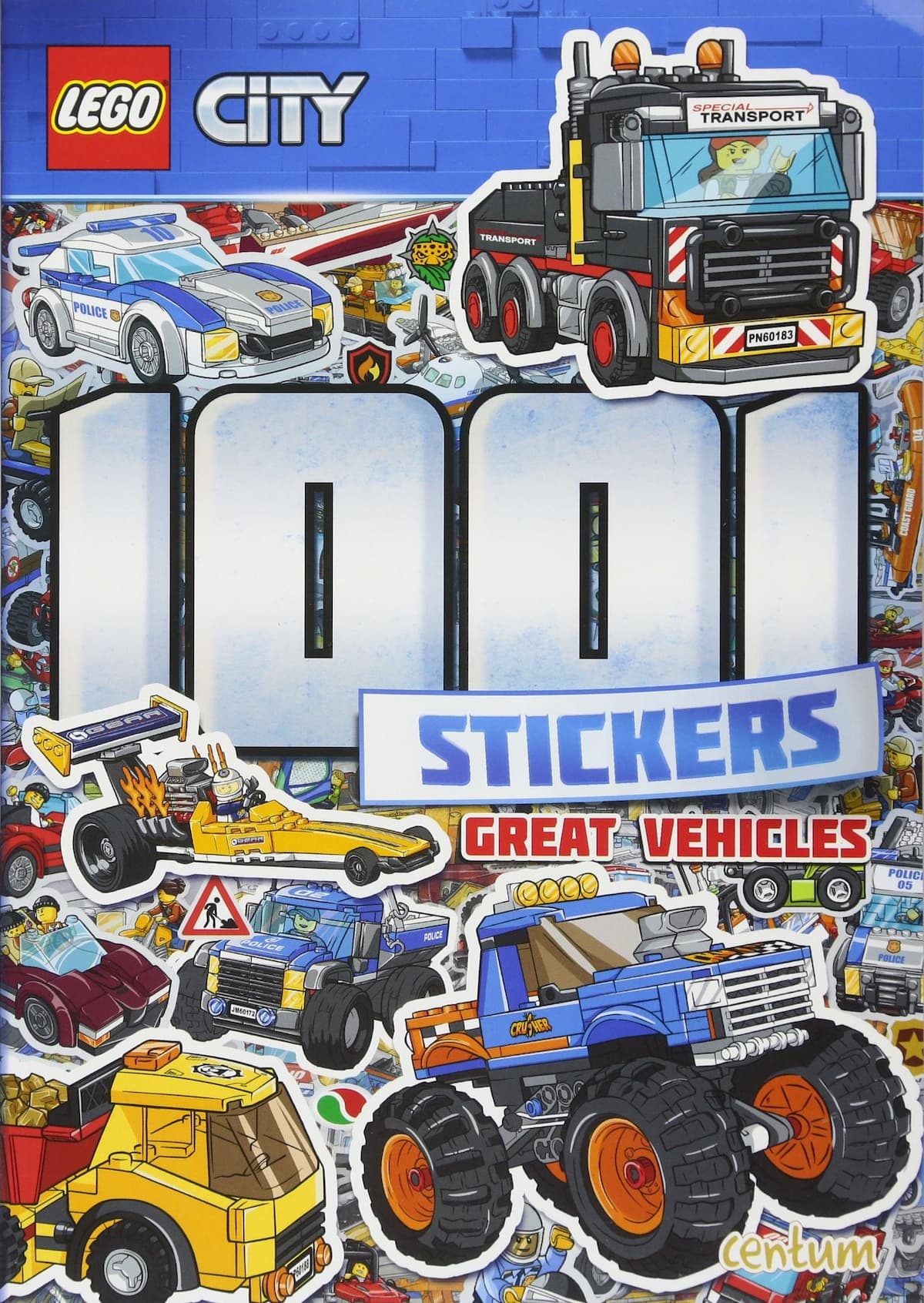 City: 1001 Stickers: Great Vehicles