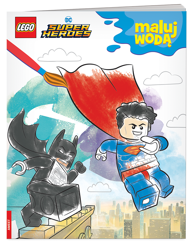 DC Comics Super Heroes: Maluj Wodą