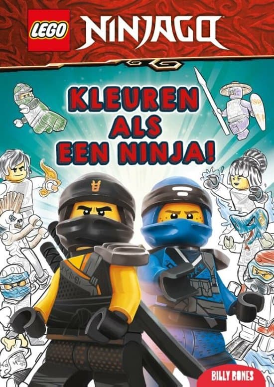 Ninjago: Kleuren als een Ninja