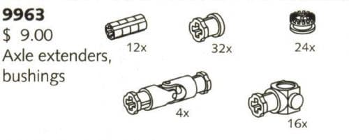 Axle Extenders and Bushings
