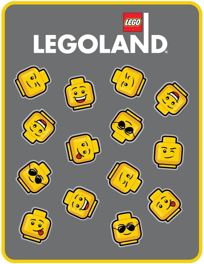 LEGOLAND Minifigure Smiles Throw