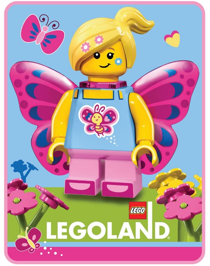LEGOLAND Butterfly Beauty Throw