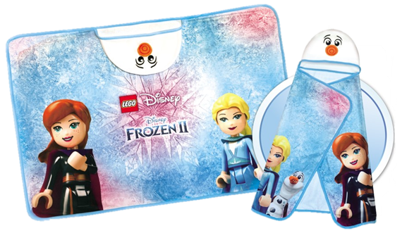 Frozen Hooded Blanket