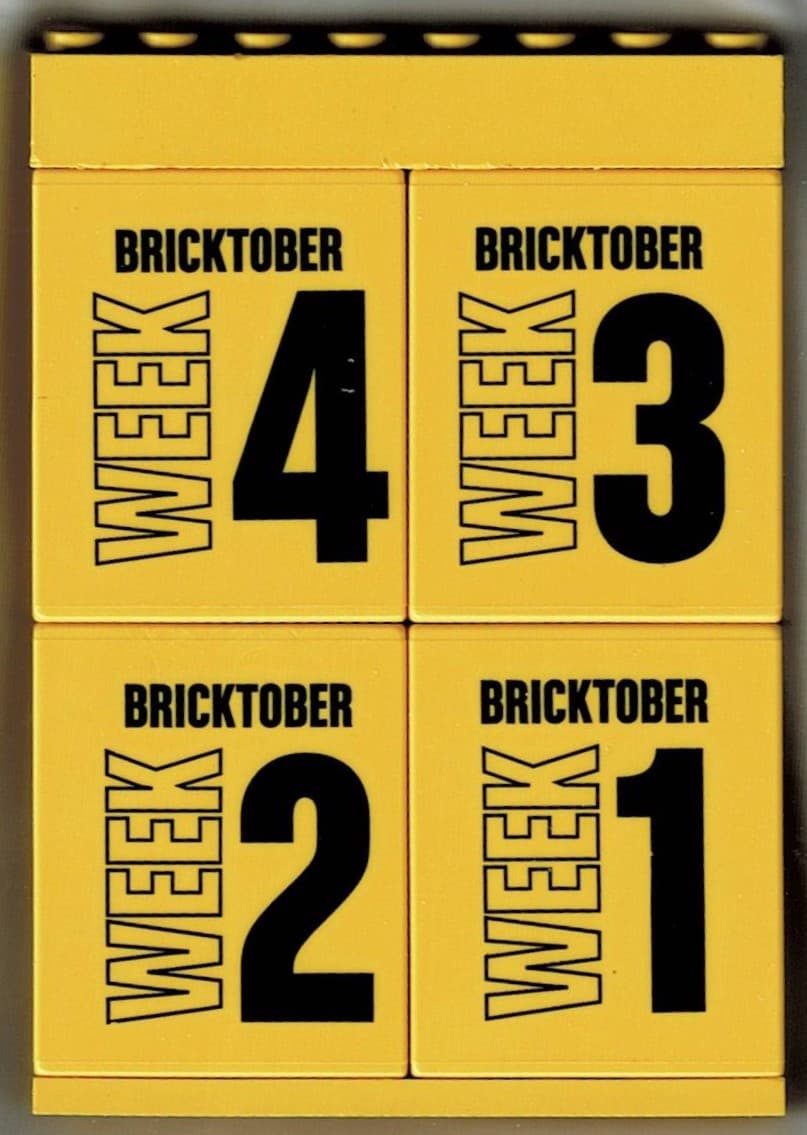 Toys 'R' Us Bricktober Promotional Brick Set
