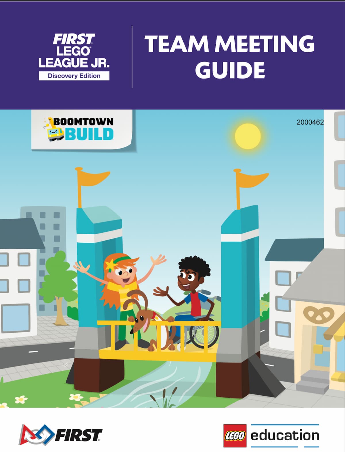 BOOMTOWN BUILD Team Meeting Guide (FLL Jr. Discovery Edition)