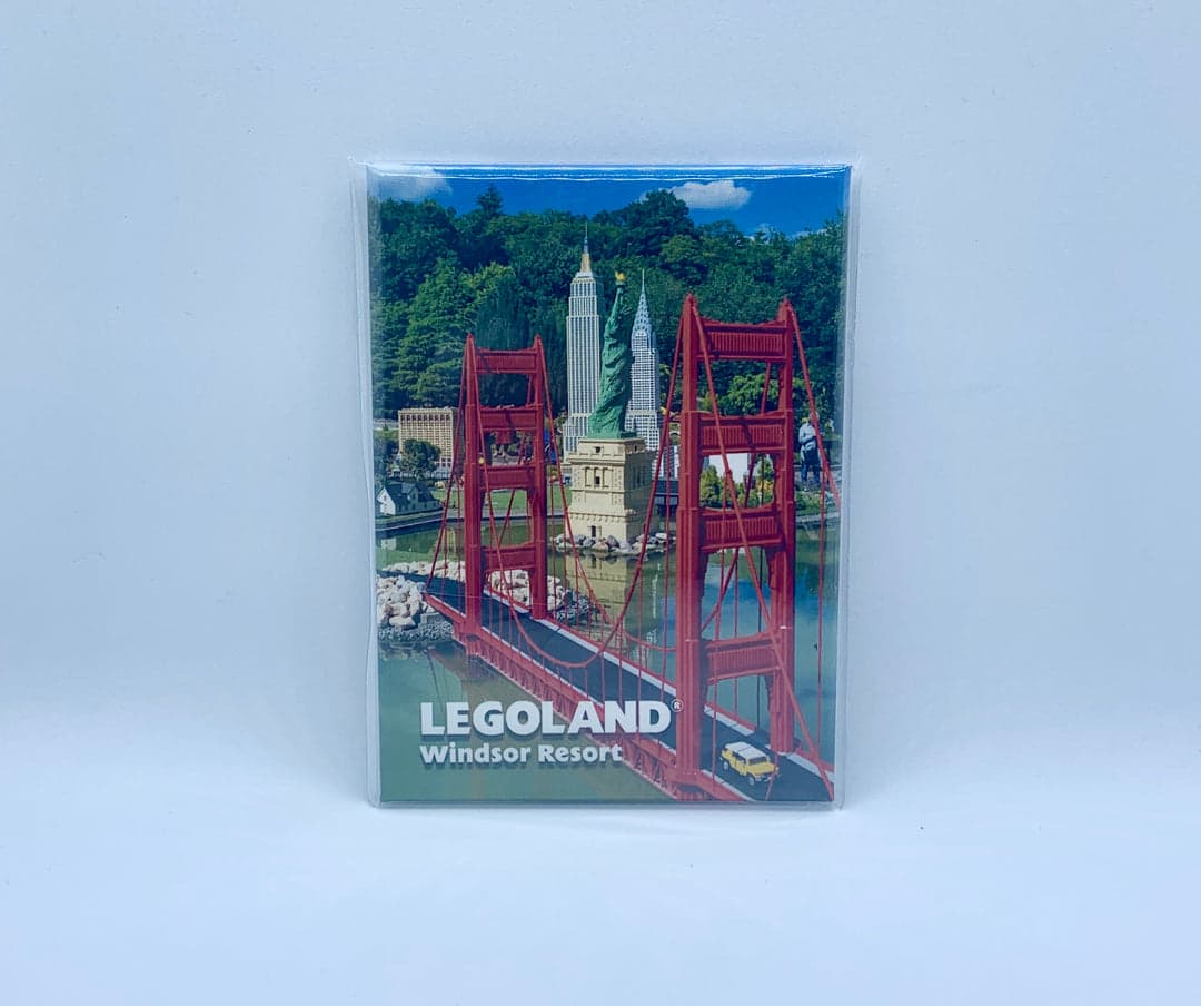 LEGOLAND Miniland USA Golden Gate Bridge Magnet