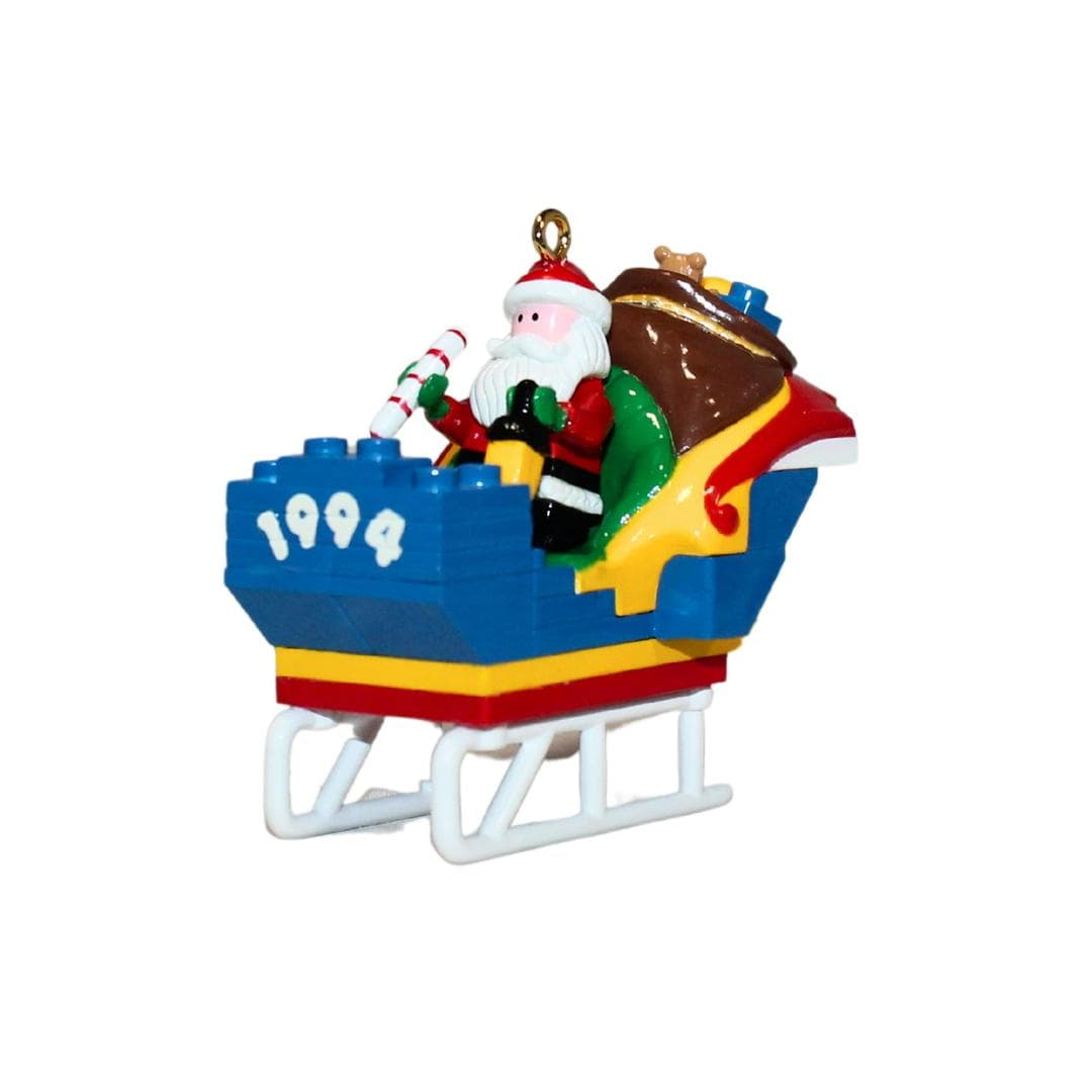 Hallmark Keepsake Christmas Tree Ornament - 1994 Santa's Sleigh