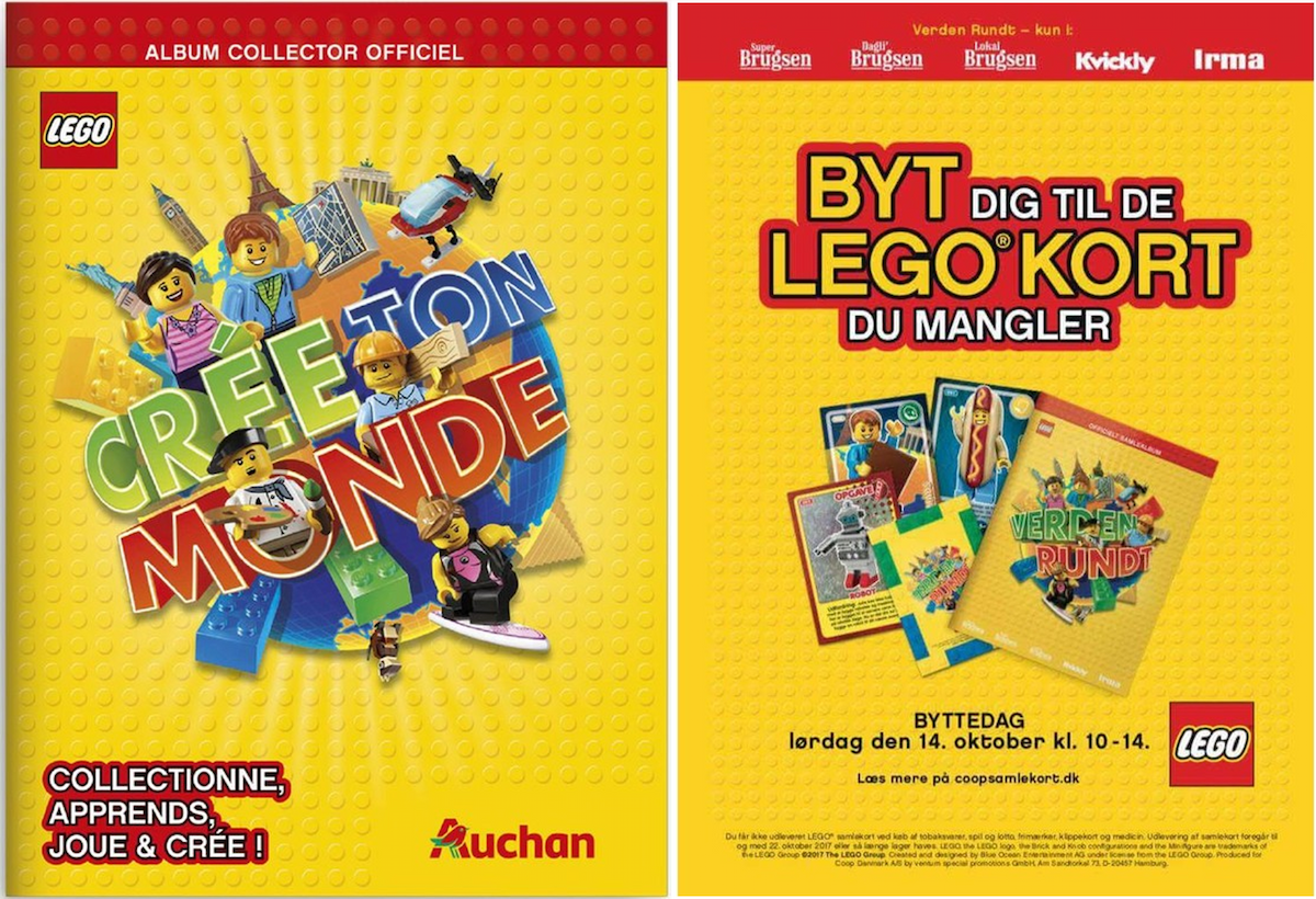 Create the World Trading Cards (Danish/French Version)