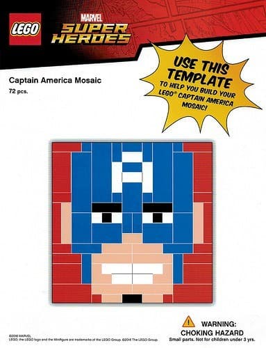 Captain America Mosaic