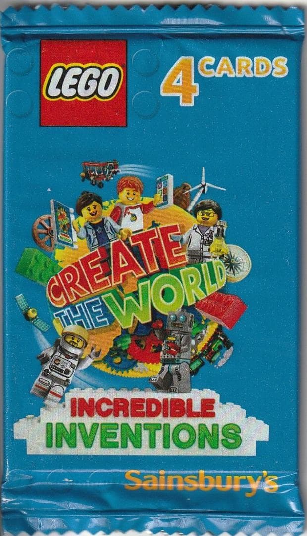 Create the World Trading Cards: Incredible Inventions - Random Pack