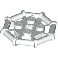 Plate Special 2 x 2 with Bar Frame Octagonal