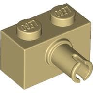 Brick Special 1 x 2 with Pin