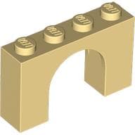 Brick Arch 1 x 4 x 2