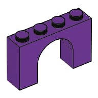 Brick Arch 1 x 4 x 2