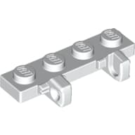 Hinge Plate 1 x 4 Locking Dual 1 Finger