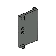 Door 1 x 2 x 3 with Vertical Handle