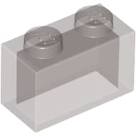 Brick 1 x 2 without Bottom Tube