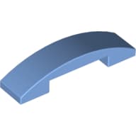 Slope Curved 4 x 1 Double with No Studs