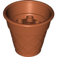 Duplo Food Ice Cream Cone 4 x 4 x 3