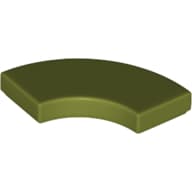 Tile 2 x 2 Curved, Macaroni