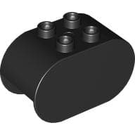 Duplo Brick 2 x 4 x 2 Rounded Ends