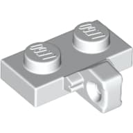 Hinge Plate 1 x 2 Locking with 1 Finger on Side, without Groove