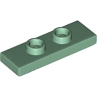 Plate Special 1 x 3 with 2 Studs with Groove and Inside Stud Holder (Jumper)