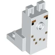 Animal Body Part, Llama Torso and Head with Black Eyes, Dark Tan Spots print