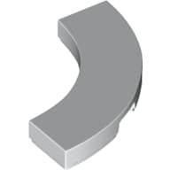 Tile 3 x 3 Curved, Macaroni