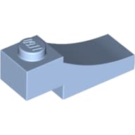 Brick Curved, 3 x 1 with 1/3 Inverted Cutout