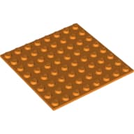 Baseplate Special 8 x 8 with Adhesive Backside