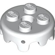 Plate Special Round 2 x 2 with Melting Drops/Icing on Sides