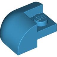 Brick Curved 2 x 2 x 1 Curved Top, Corner