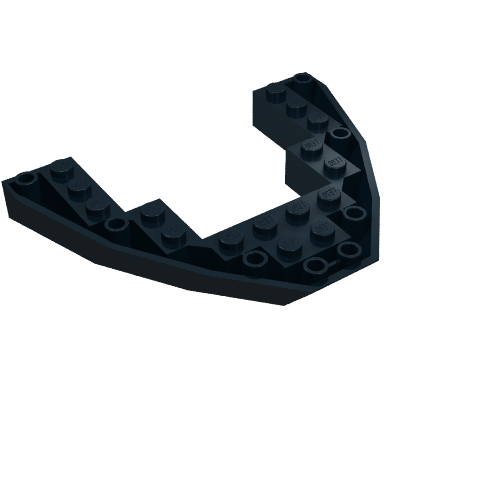 Wedge Sloped Inverted 8 x 10 x 1 Boat Bow