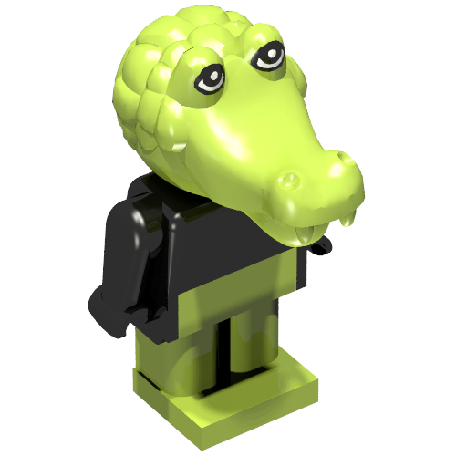 Fabuland Figure Crocodile 1