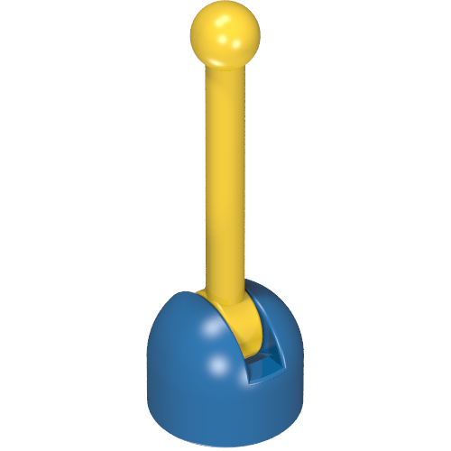 Lever Small Base with Yellow Lever