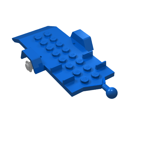 Vehicle Base, Trailer 4 x 8 Bed with White Wheels