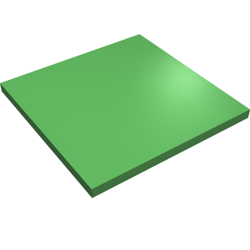 Tile 6 x 6 with Bottom Tubes