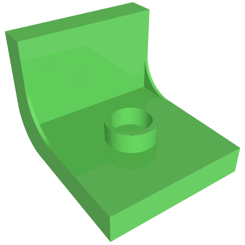 Duplo Chair 2 x 2 x 2 with One Stud