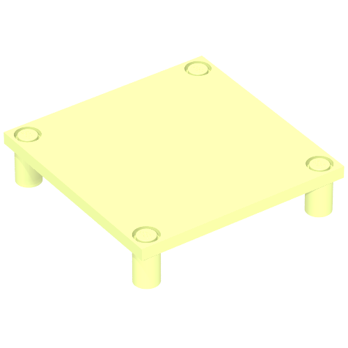 Scala, Table 7 x 7 x 1 1/3