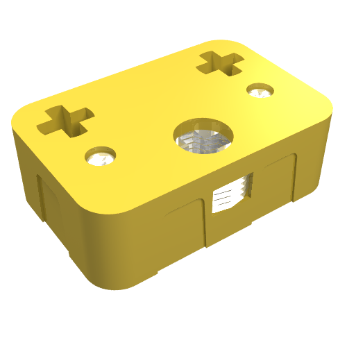 Technic Axle Connector Rectangular Triple Spring-Loaded, 2 x 3