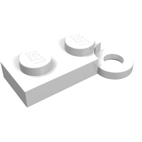 Hinge Plate 1 x 4 Swivel Base