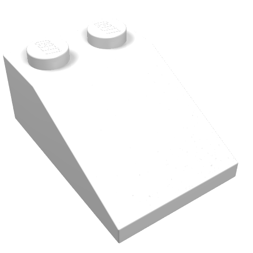 Slope 33° 3 x 2 with Grooves in Bottom Tubes