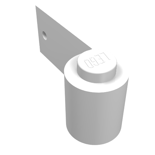 Door 1 x 3 x 1 Left with Shell Logo Print