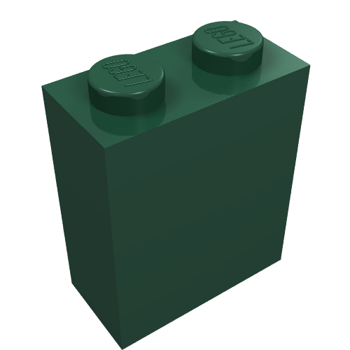 Brick 1 x 2 x 2 with Inside Stud Holder