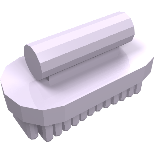 Equipment Animal Grooming Kit Brush Oval, Large