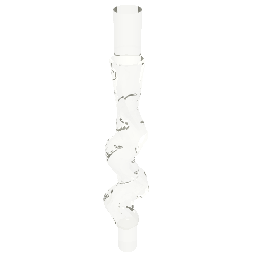 Web Effect Long and Narrow Bars at Both Ends