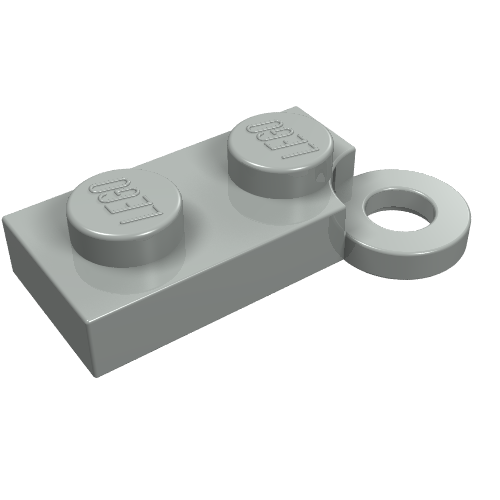 Hinge Plate 1 x 4 Swivel Base